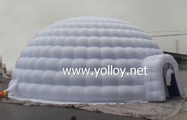 inflatable portable meeting igloo dome