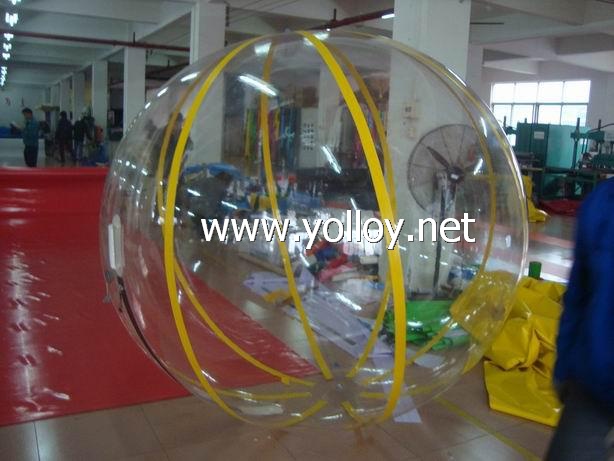 Walk on water inflatable water rolling ball