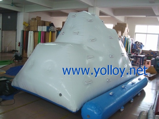 inflatable water iceberg climbing