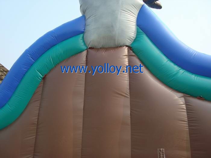 Wild Rapids Water Ride Inflatable slide