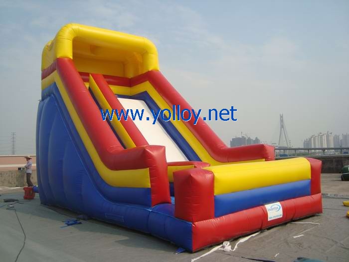 Large classic inflatable slide for commercial use