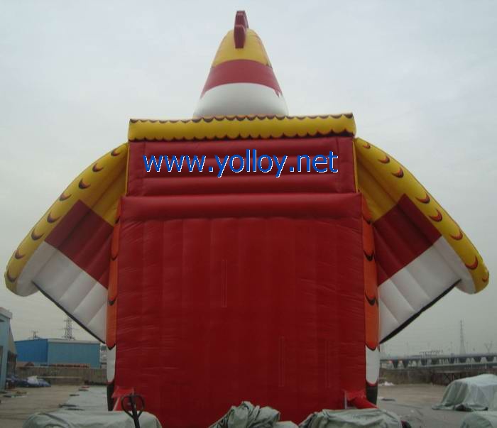 Big Rooster Inflatable Slide for event party