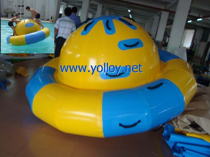 aviva Saturn inflatable pool rocker water game