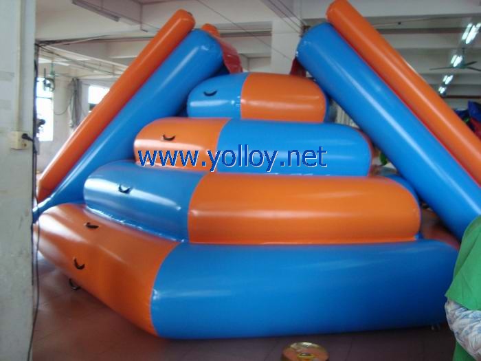 Inflatable steep sports climb water glider