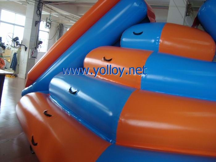 Inflatable steep sports climb water glider