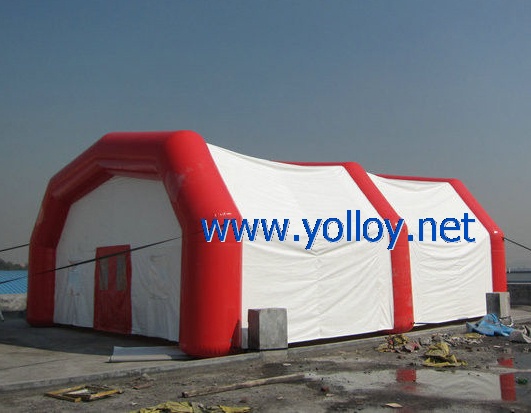 Mobile first aid inflatable emergency tent for refugee