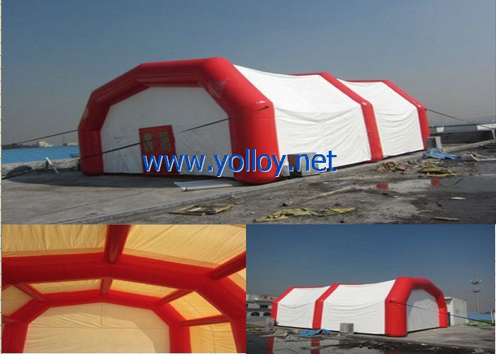 Mobile first aid inflatable emergency tent for refugee