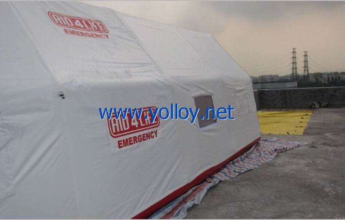 Cheap portable inflatable emergency tent for sale