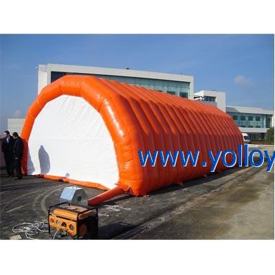 Durable portable inflatable medical tent for emergency
