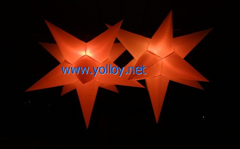 inflatable lighting star