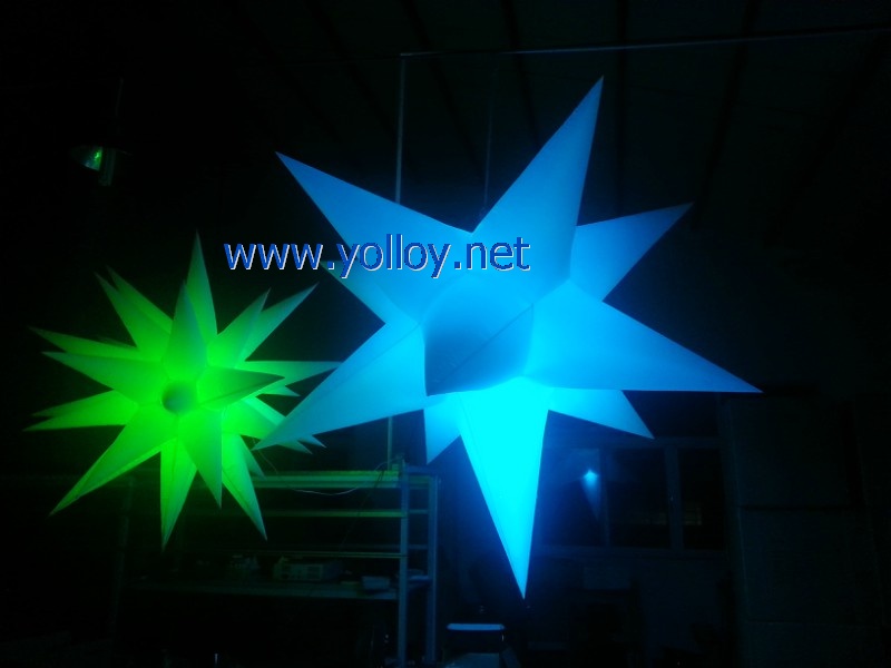 inflatable lighting star