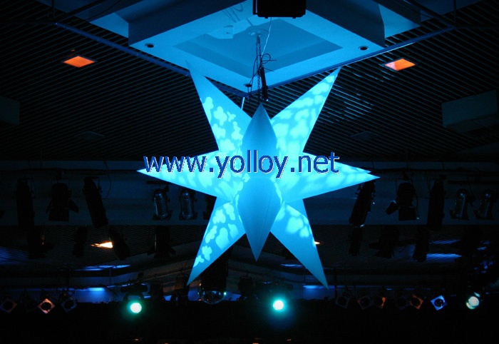 inflatable lighting star