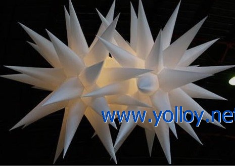 inflatable lighting star