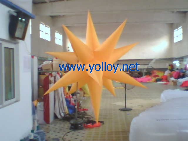 inflatable lighting star