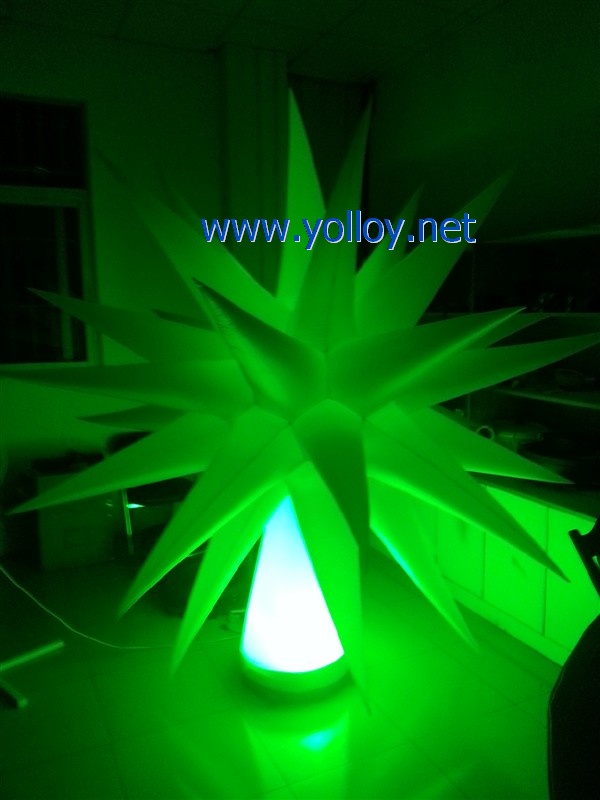 lighting change inflatable star for event party