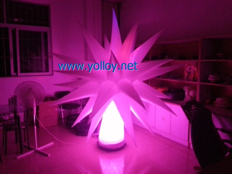 lighting change inflatable star for event party
