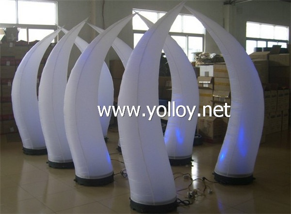 inflatable lighting horns