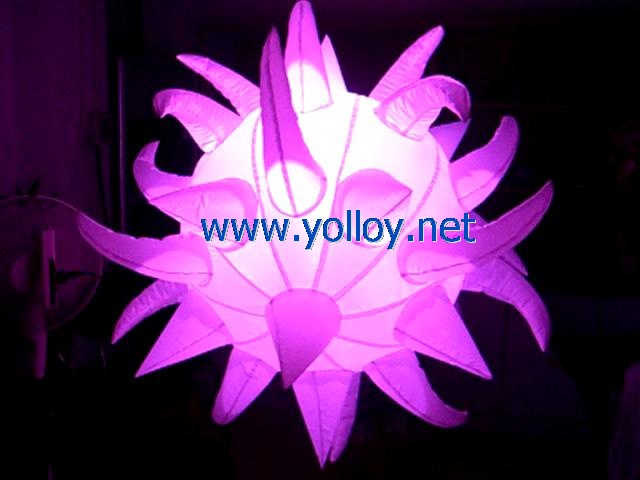 portable inflatable sun flower