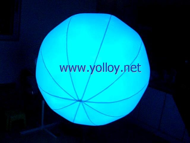 mobile inflatable spheres ball decoration lighting