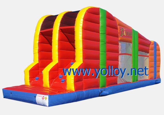 zip line adventure experience in portable Zip Line Inflatable