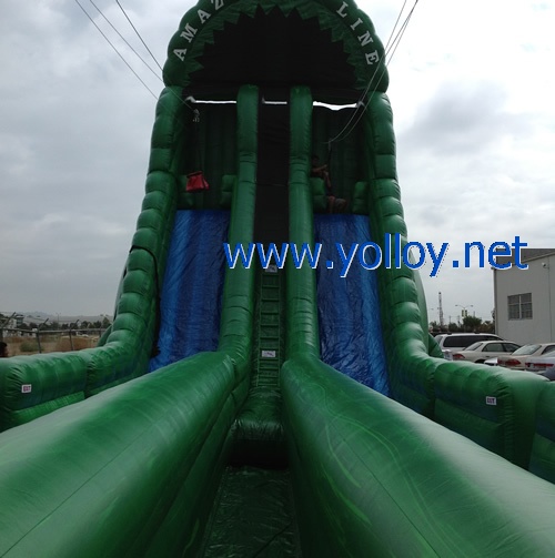 amazon zip line inflatable for kids party business rental