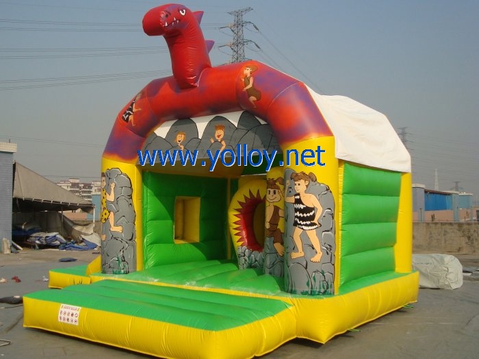 red dragon inflatable bouncy house for backyard party