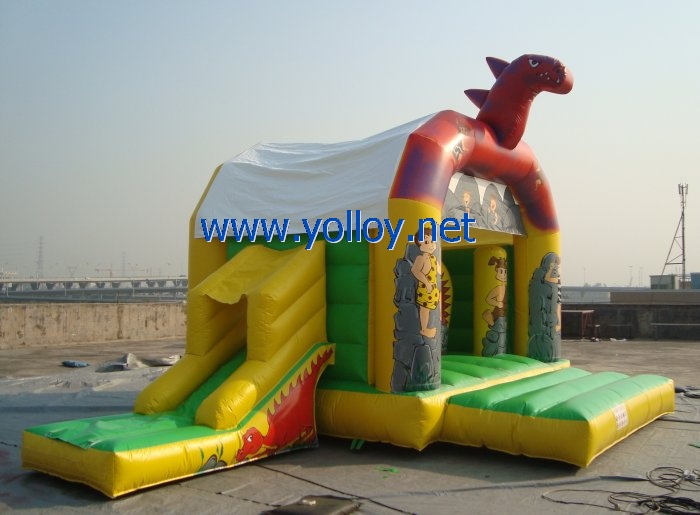 red dragon inflatable bouncy house for backyard party