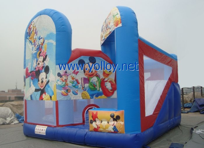 Mickey and Minnie inflatable party bouncy club house