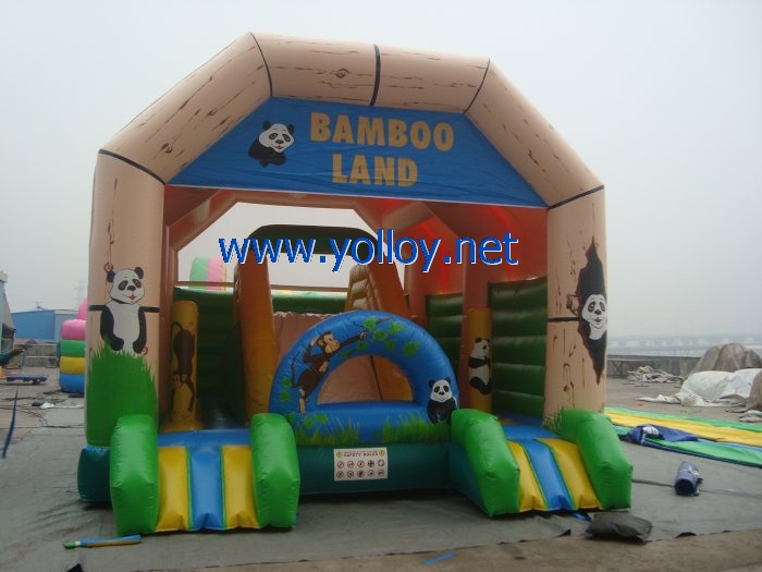 Bamboo inflatable jump jump the house is jumping for party