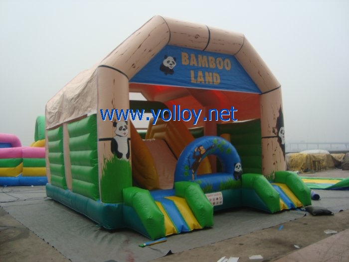 Bamboo inflatable jump jump the house is jumping for party