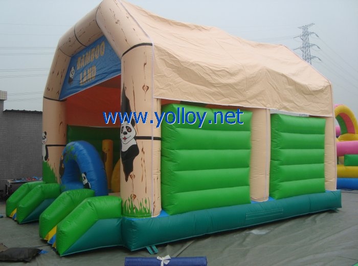 Bamboo inflatable jump jump the house is jumping for party