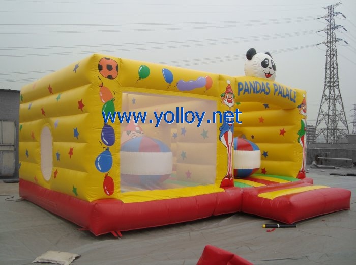 Panda inflatable jump castle bouncy game for rentals