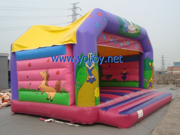 Party bouncers inflatable kids castles space walk