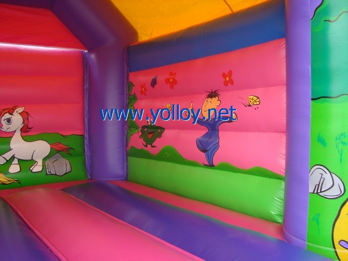 Party bouncers inflatable kids castles space walk