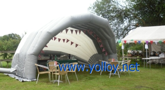 Inflatable Bandshell Stage Cover