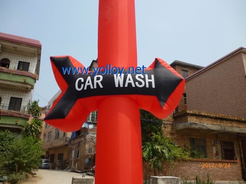 Car wash air sky dancer