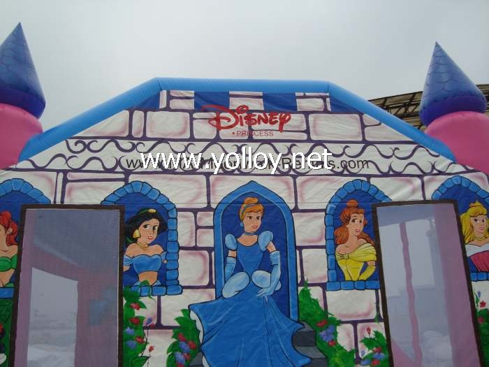 princess castles jumping blow up bounce house