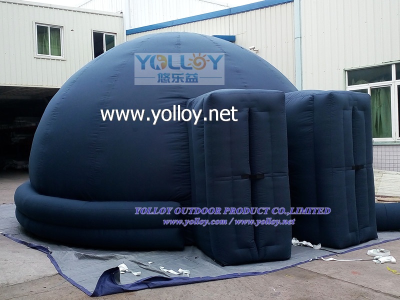 Inflatable 360 movie projection dome tent