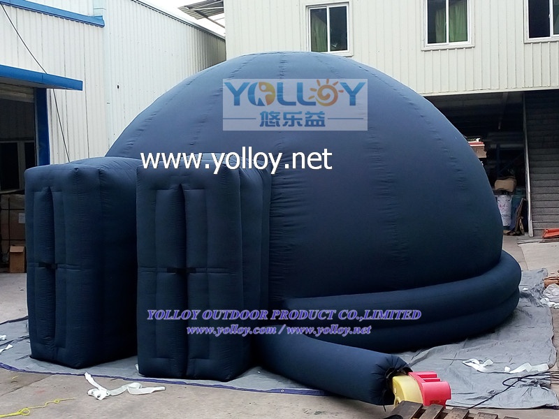 Inflatable 360 movie projection dome tent