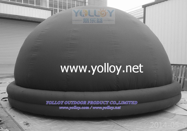 Inflatable movie projection theater sphere dome