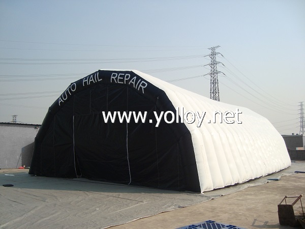 outdoor inflatable spray work shelter