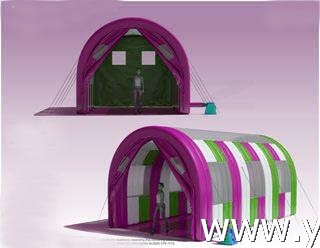 Soda sand Blasting Inflatable Tents