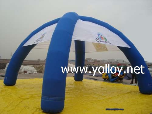 Inflatable spider tent dome from manufacture for sale