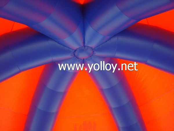 Inflatable spider dome for promotion event