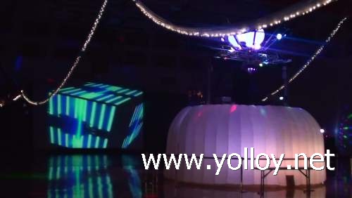 temporary Inflatable pod building house