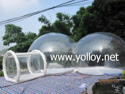 Double Inflatable Bubble Lodge Tents