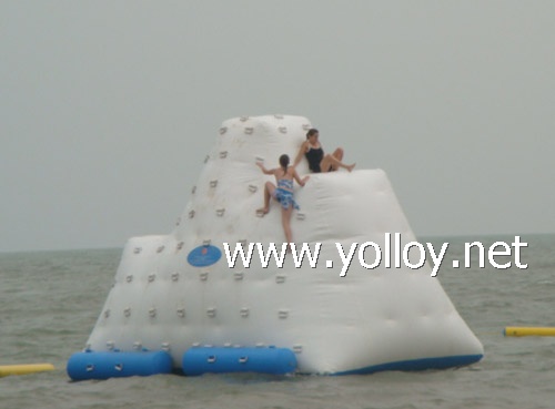 water iceberg climbing inflatable