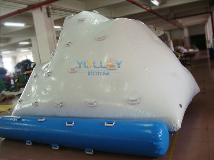 water iceberg climbing inflatable