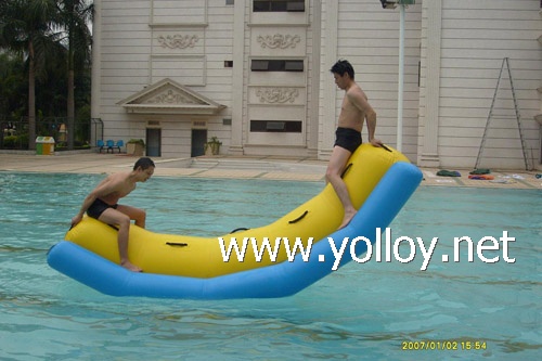 inflatable water totter for adults and kids