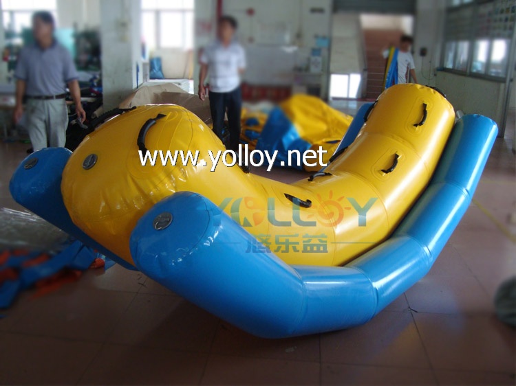 inflatable water totter for adults and kids